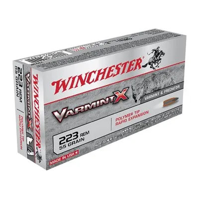 Varmint X 223 Remington 55gr Polymer Tip 20/Box