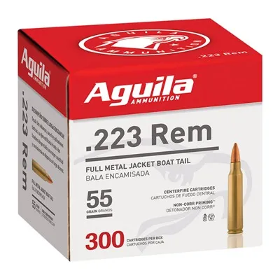 FMJ Range 223 Remington 55gr Full Metal Jacket 300/Box