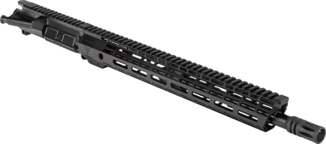 TRYBE Defense AR-15 5.56x45mm NATO 16in Complete Upper Receiver M4 Carbine Length 1-7 Twist 1/2x28 A2 Black