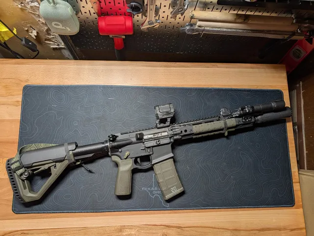 ODG Daniel Defense DD4 RIII 11.5-inch on a Griffin MK2 Lower