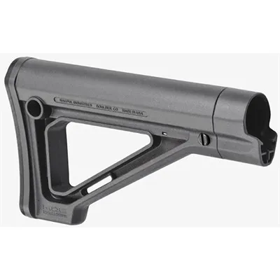 MOE Fixed Mil-Spec Carbine Stock For AR-15 Gray
