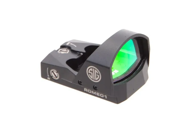 Sig Sauer ROMEO1 REFLEX SIGHT, 1X30MM, 3 MOA RED DOT w/ HANDGUN ADAPTER PACK