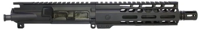 Ghost Firearms Vital Upper Receiver 5.56x45 NATO 7.5 inch Pistol Length 4150 M4 Barrel 1-7 Twist 7 inch M-LOK Free Float Hand Guard A2 Birdcage Flash