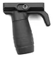 A3 Industries B&T GHM-C&APC-K Modular Aluminum Base 2in Grooved Vertical Front Grip Black