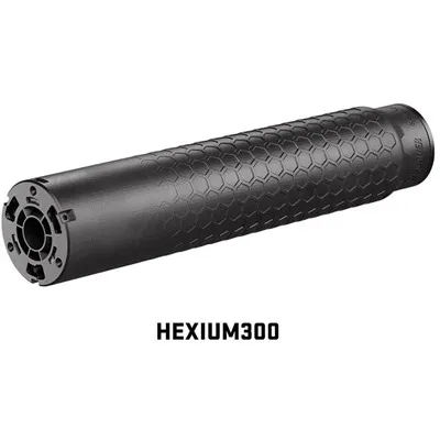 Hexium 300 AAC Blackout Hub Direct Thread Suppressor Black