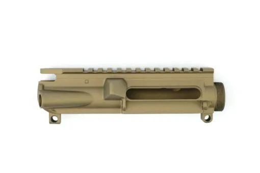 Dirty Bird AR-15 Stripped Upper Receiver - No Feedramps - Burnt Bronze