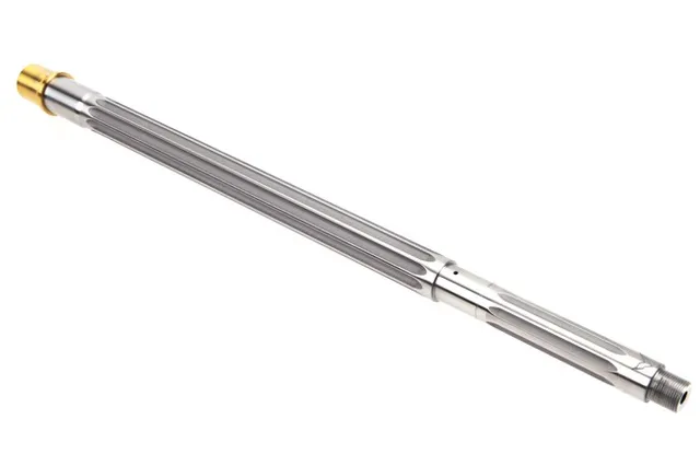 Rainier Arms Ultramatch MOD2 6.5 Grendel Rifle .800 Gas Block TiN Extension- 18 Polished