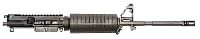 Spikes Tactical .223 Rem/5.56 16" Barrel Complete Upper Assembly, Mil-Spec Phosphate Coated, 9" Black Free Float BAR2 Rail