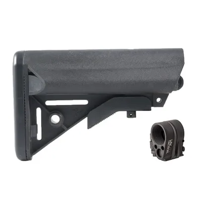 Collapsible AR-15 Enhanced SOPMOD Stock Assy W/Folding Stock Adapter