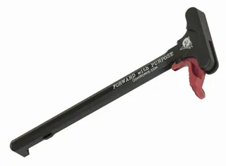 ODIN Works AR10 Extended Charging Handle Red