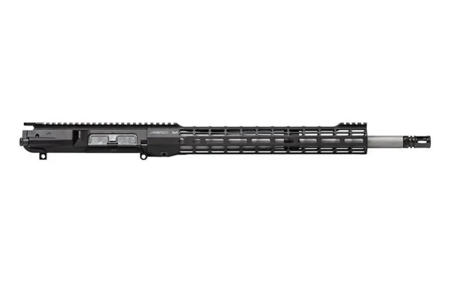 Aero Precision M5 Complete Upper Receiver 18in 6.5 Creedmoor SS Mid-Length Barrel w/ATLAS S-ONE 15in M-LOK Handguard Anodized Black