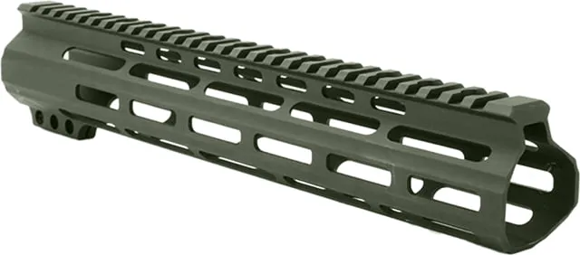 ABC RIFLE COMPANY Custom Ultra Slim AR-15 M-LOK Handguard 12in Cerakote Olive Drab Green