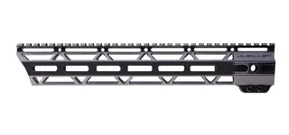 JL Billet Angle Cut AR-10 M-LOK Handguard High Profile .308 12.8 inch Black
