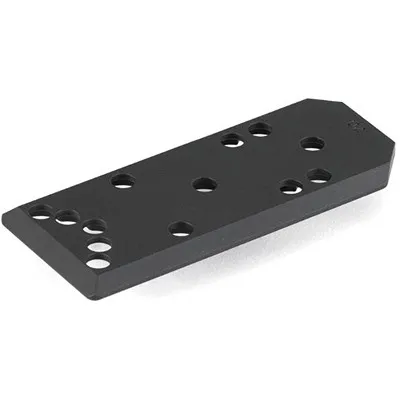 Arca Rail Short, 3.6" 7075 Aluminum Black