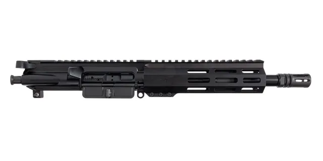PSA 8.5" Pistol-length 5.56 NATO 1/7 Nitride 7" Lightweight Hex M-LOK Railed Upper With BCG & CH