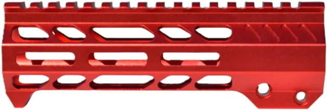 Presma AR-15 M-LOK Free Float Handguard 7 in Red