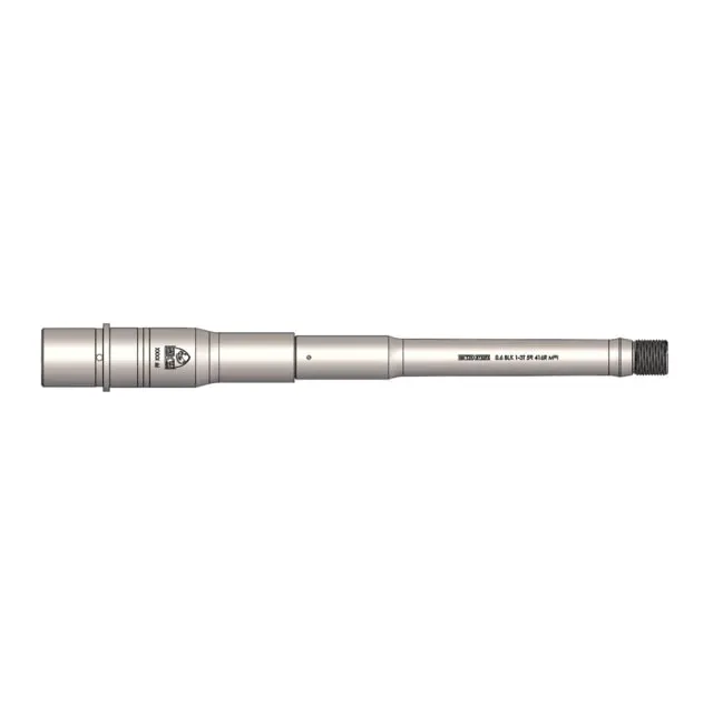 Faxon Firearms Match 8.6 BLK Rifle Barrel 12inch Pistol Length 1-3 Twist Bead Blasted