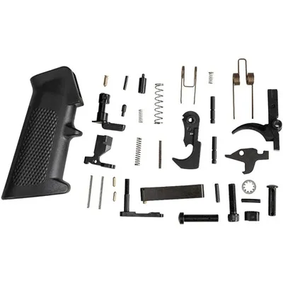 Complete Lower Parts Kit For AR-15 Black