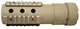 Precision Reflex Gen 3 Free Float Forearm Round Style Carbine Length Flat Dark Earth