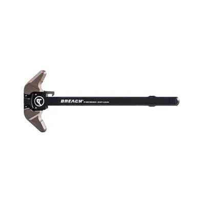 Ambidextrous AR-15 Breach Charging Handle Ambi Large Lever - Kodiak Brown