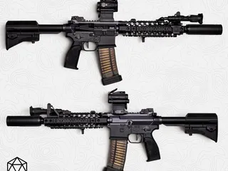 10.3-inch MK18-Style SBR on a VLTOR MUR-1A and Sharps Livewire