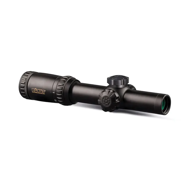Konus USA KONUSPRO M-30 1-6x24mm Dual Illuminated Engraved Circle Dot Rifle Scope