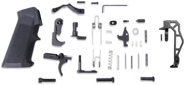 Phase 5 Weapon Systems Inc WSI Enhanced Lower Parts Kit Black Phase 5 LPK