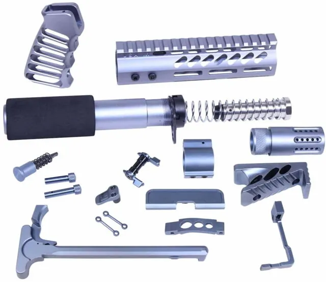 Guntec USA AR-15 Ultimate Pistol Kit Anodized Grey