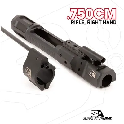 Block DI Builders Kit With Clamp On .750" Gas Black Rifle RH