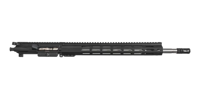 PSA 18" Rifle-Length .223 Wylde 1/7 Stainless Steel 15" Lightweight Hex M-lok Upper - With NiBx BCG&CH