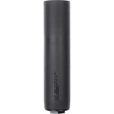 Zeroed 36 9mm/36 Caliber Direct Thread Suppressor Black