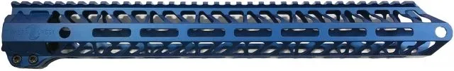 Timber Creek Enforcer AR15 M-LOK Hand Guard Blue 15in M E15 HG