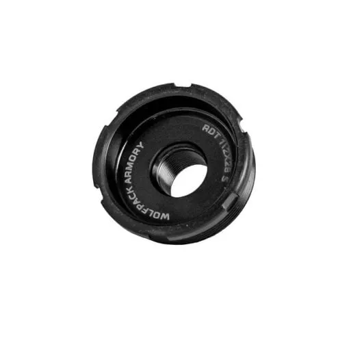 Wolfpack Armory RDT-S Direct-Thread HUB Adapter 1/2x28 - Black Nitride