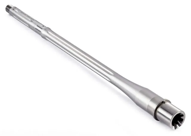 Wilson Combat Barrel Match Grade AR-10 .338 Federal Tactical Hunter 18in Fluted 5/8x24 TPI 1-12 Twist Stainless Steel