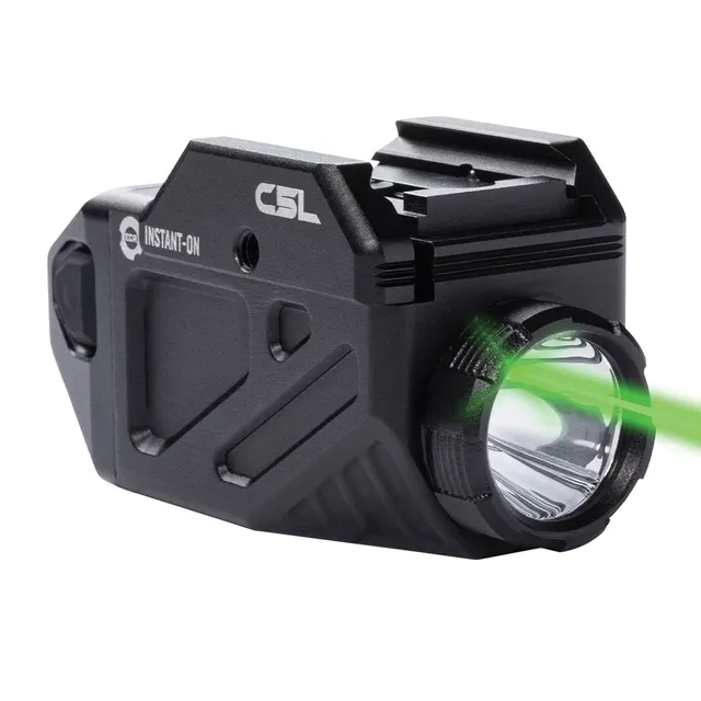 Viridian C5L Tactical Light and Green Laser Combo - 650 lm Compact