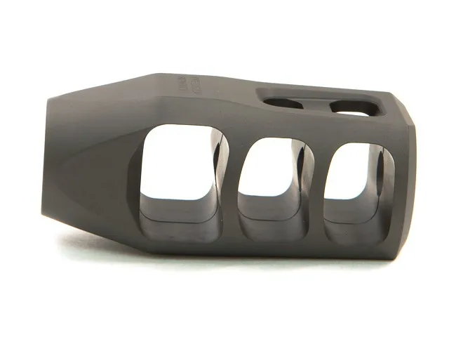 Precision Armament - M11 Severe Duty Muzzle Brake DLC BLK .264/6.5