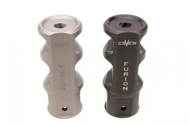 V Seven FURION Titanium Muzzle Brake AR15 5.56