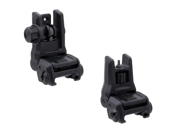 Magpul MBUS GEN 3 Folding Front & Rear Sight Set, Black