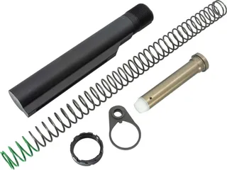 Sons of Liberty Gun Works A5 Buffer Kit Loyal 9 or Vltor Extension Green Spring A5H2 QD End Plate FCD Castle Nut Black
