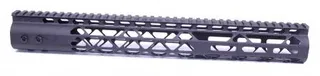 Guntec USA Air Lite M-LOK Free Floating Handguard w/Monolithic Top Rail 15in Black