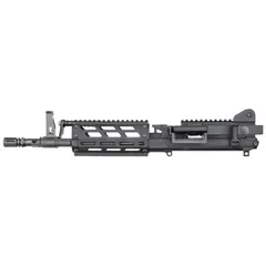 FightLite Mission Configurable Rifle AR-15/M16 5.56x45mm NATO 12.5 inch Upper Receiver Assembly 1-7 Twist 1/2x28 Threads Manganese Phosphate Finish
