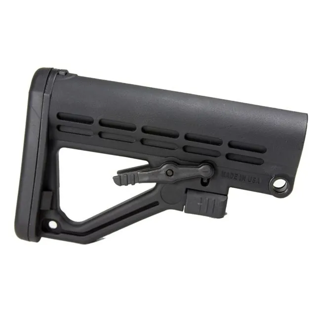 JE Machine Tech AR Skeleton A-Frame Adjustable Buttstock Mil-Spec Black