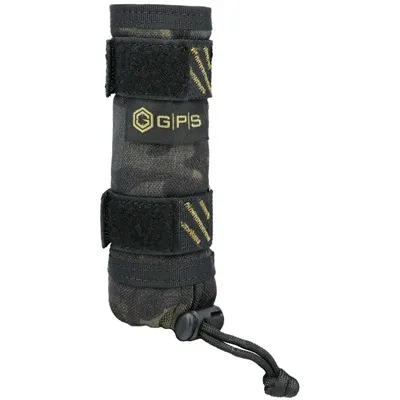 Tactical Suppressor Cover 22lr 5" Black Camo