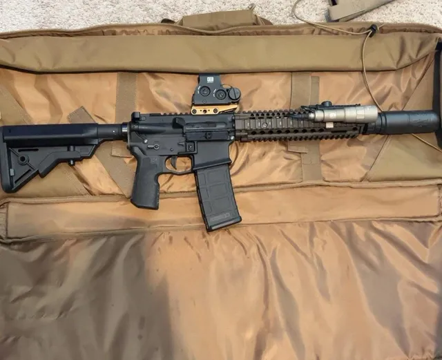 Daniel Defense MK18 on a Griffin MK2 Lower with a Velos K