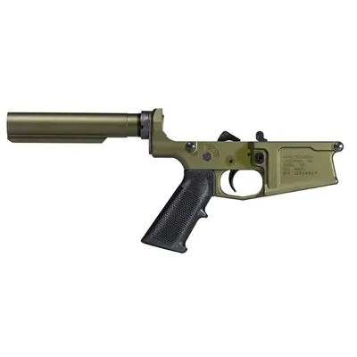 M5 Carbine Complete Lower W/A2 Grip No Stock For AR .308 ODG