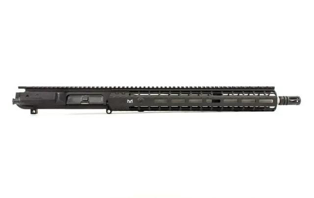 Aero Precision M5E1 Complete Upper Reciever .308 16in Mid Barrell 1-10 Twist 5/8x24 Thread Free-Float Handguard Stainless Steel Anodized Black