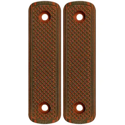 Lever Stock G10 Straight Grip - Red Black
