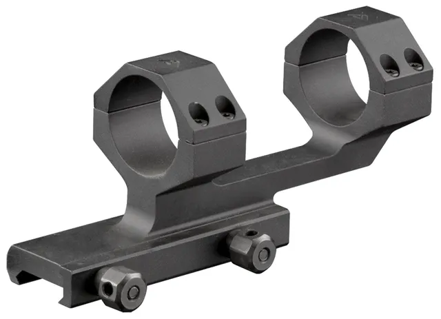Aim Sports 30mm High 6061 Aluminum 1-Piece Cantilever Scope Mount, Anodized Black