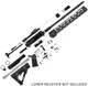 ABC RIFLE COMPANY AR-15 Rifle Build .223/5.56x45mm NATO 16in Barrel 15in M-LOK Handguard Upper Receiver Parts 1/2x28 Black
