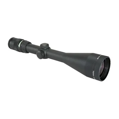 Accupoint 2.5-10x56mm SFP Illum Green Triangle Post Black